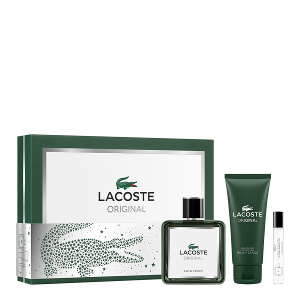 Lacoste Original Set, Edp 100ml + Travel Spray 7.5ml + Shower Gel 100ml