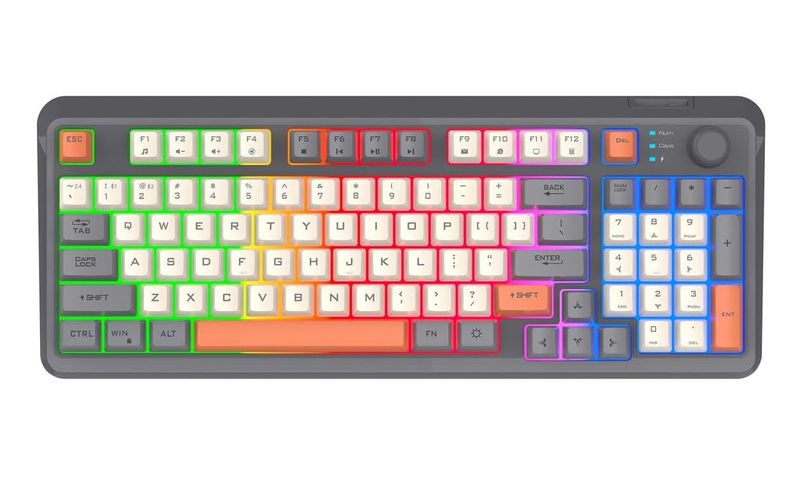 94-Key RGB Backlit Ultra-Compact Gaming Keyboard