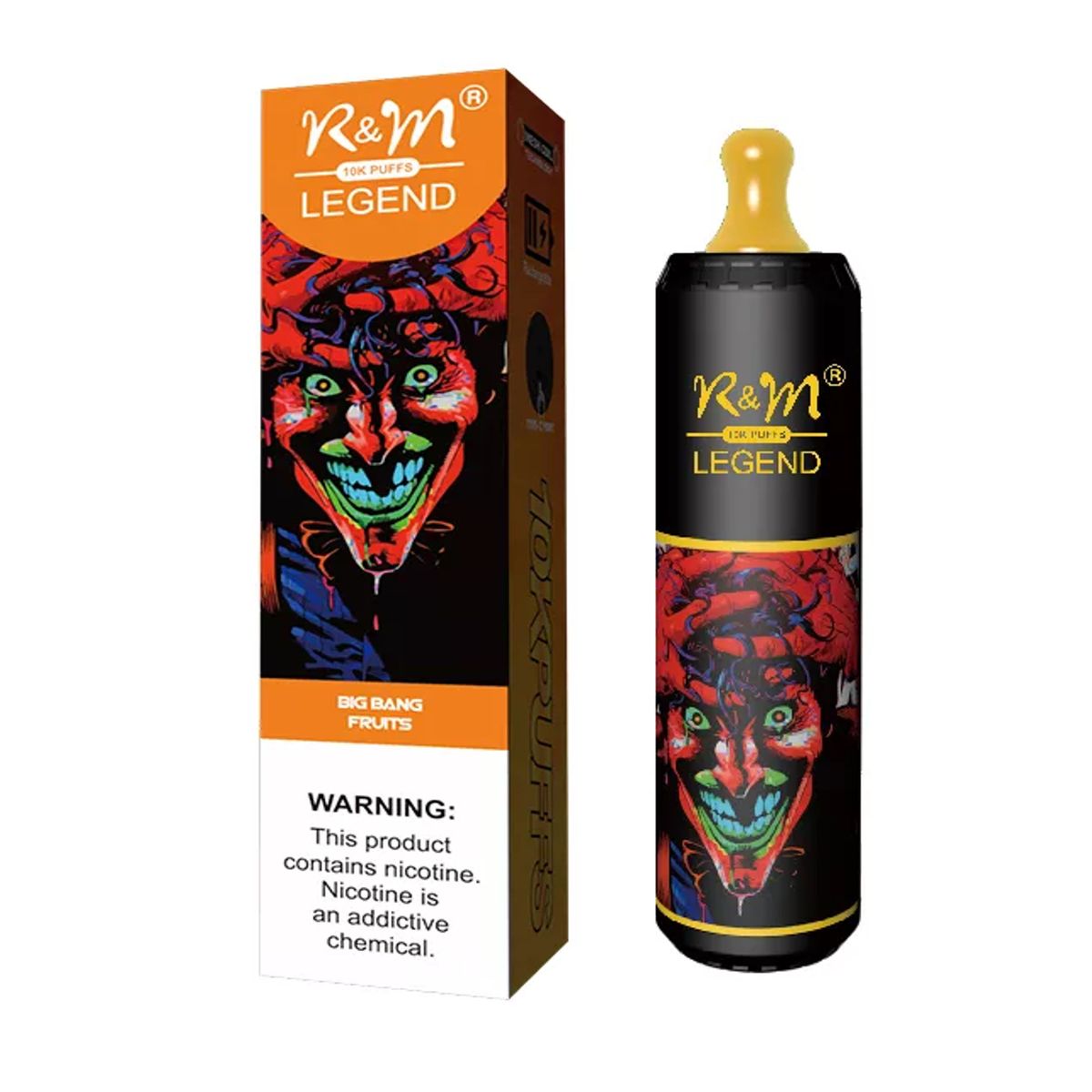 10K Puff Legend Rechargeable Disposable Vape 20ml 5 SaltNic Big Bang Fruit Shop Today. Get it