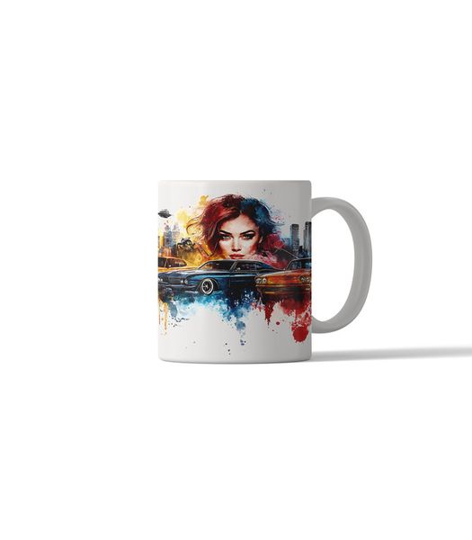 Retro Design DSG 62 Printed Coffee Mug