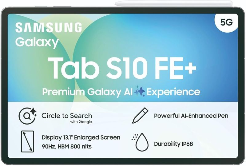 Samsung Galaxy Tab S10 FE+ (X626) 13.1" 12GB RAM 256GB 5G - Parallel Import