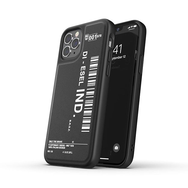 Diesel Core Barcode Case For iPhone 12 & iPhone 12 PRO - Black | Shop ...