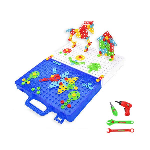 Olive Tree - Magic Panel STEM Electric DIY Tool Construction Set 2D &amp; 3D