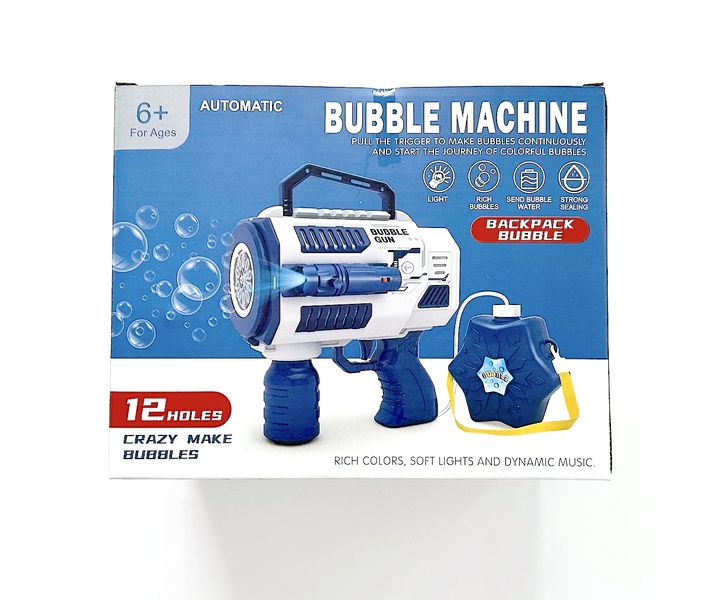 Automatic Bubble Gun- Continuous Bubbles Perfect Kids Gift For Boys &amp; Girls