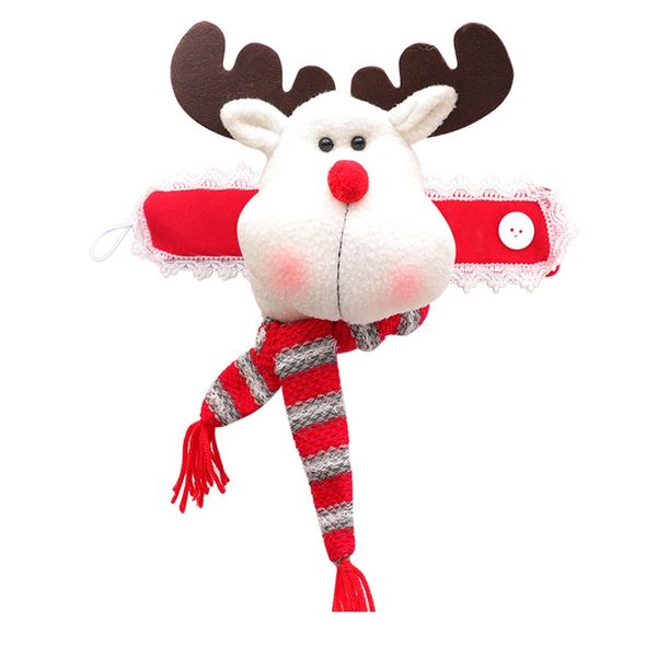 Christmas Window Curtain Tiebacks Decorations Cute Elf Doll Hook, B
