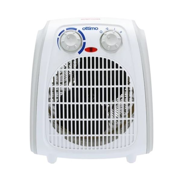 Ottimo Portable Fan Heater 2 Heating Setting Overheat Protection 2000W