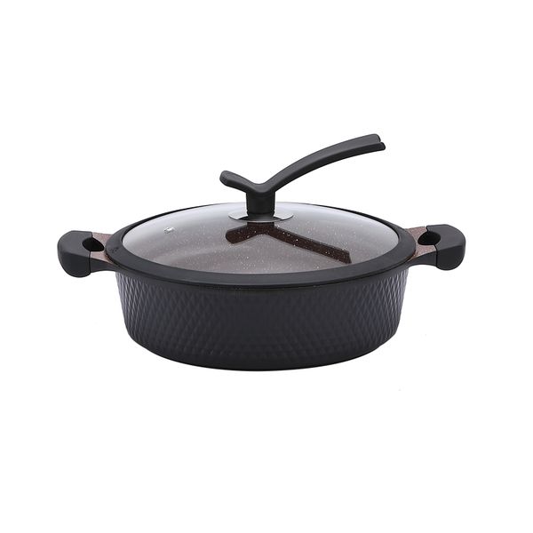 Die Cast Aluminium Ceramic Coating Pots