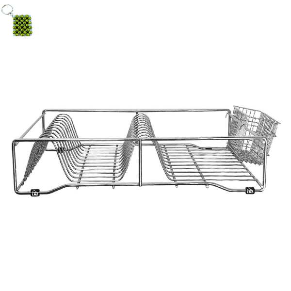 Dish Rack with Cutlery Holder And a Keyholder