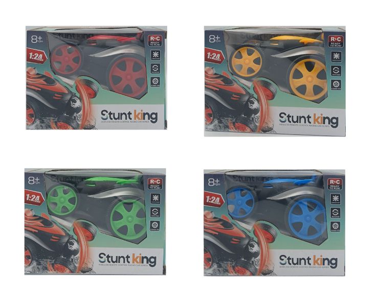 4 Pack 360 Degree Rotation High Speed Racing Cars
