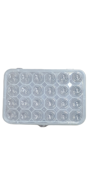 Egg Holder 24 Egg 29x19x7cm Transparent