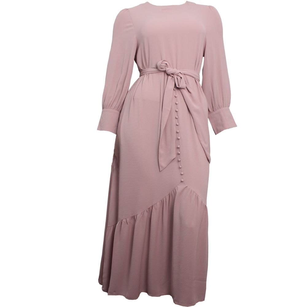 Purple & Prose Ladies Crushed Chiffon Tier Dress | Shop Today. Get it ...