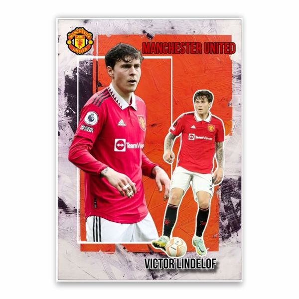 Victor Lindelof Manchester United Poster - A1