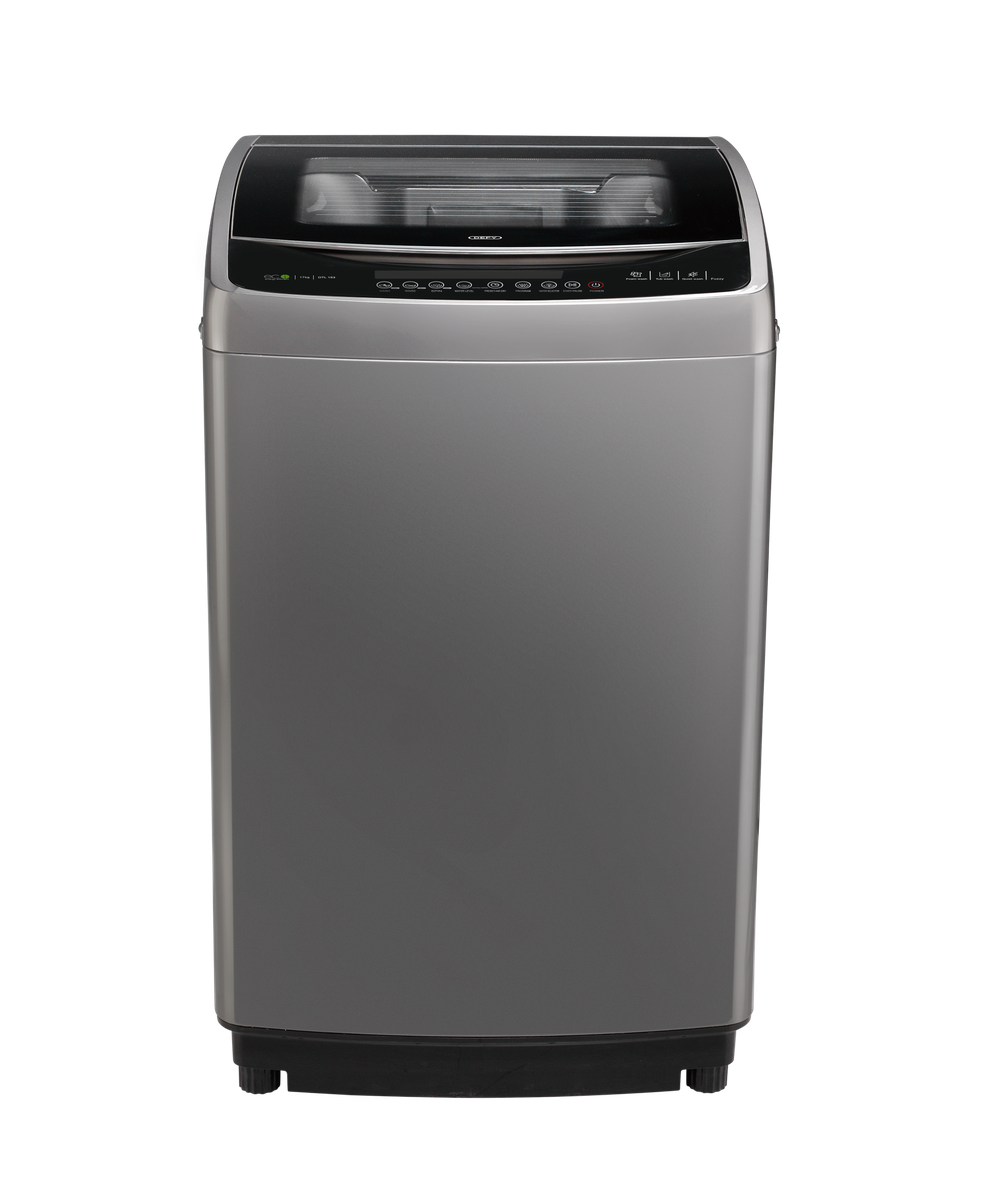 Defy 17KG DTL153 Top Loader Washing Machine Silver Inox Shop Today