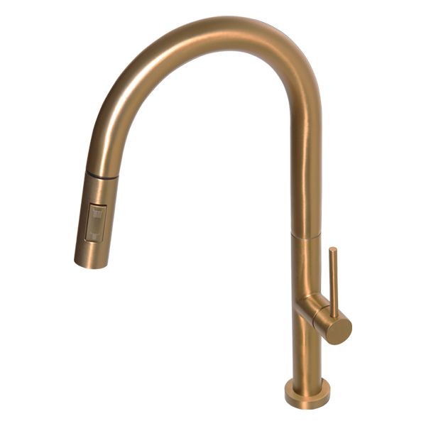 Blutide Neo Brushed Brass Pull Out Sink Mixer