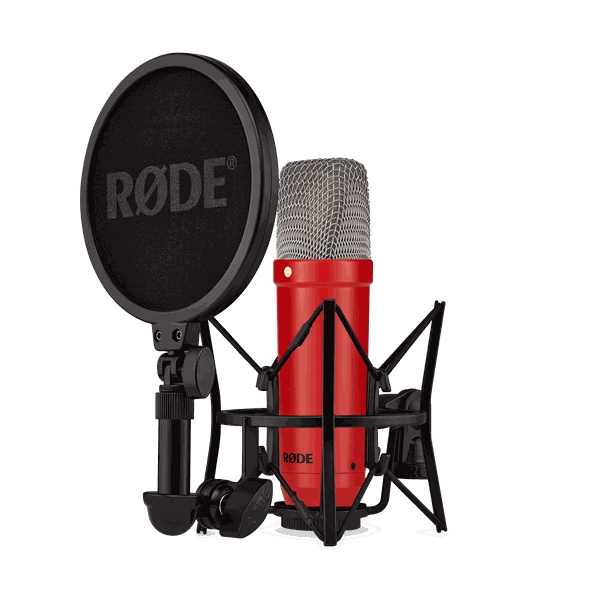 Studio Condenser Microphone (Red image