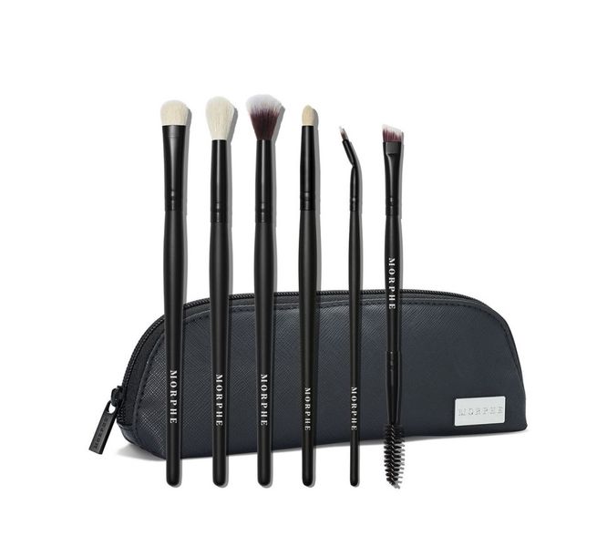 Morphe - Eye Stunners 6 Piece Brush Set With Bag