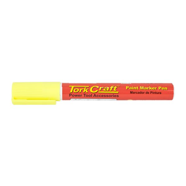 Tork Craft - Paint Marker Pen 1 Piece Yellow Bulk - 5 Pack