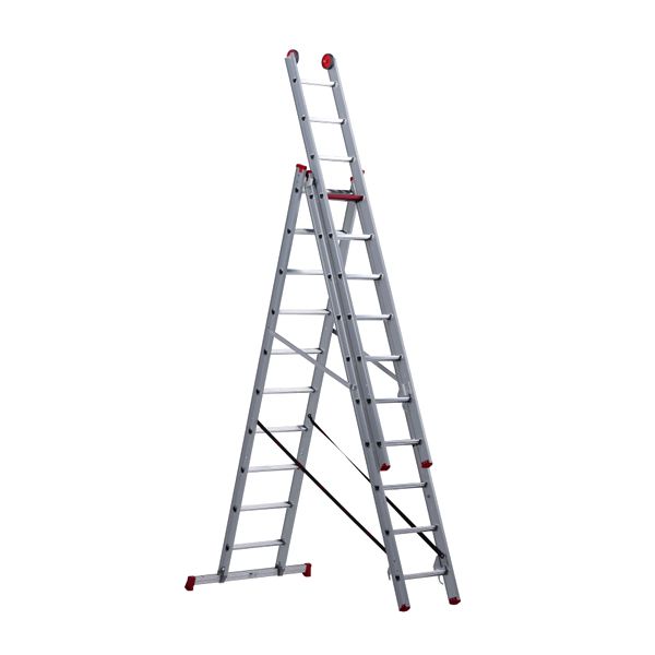 Afriladder Section Extension Multi-Purpose Aluminium Ladder - 3SE308