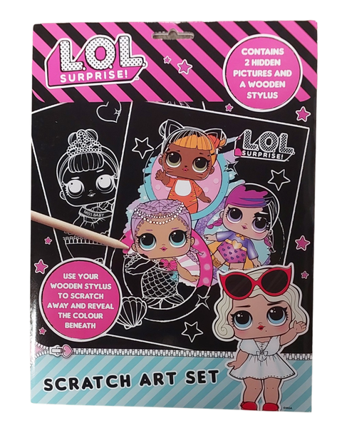 LOL Scratch Art Set