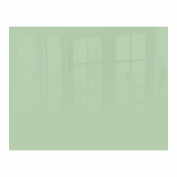 Decorative Glass Wall Tile (898 X 700 X 6mm) Pastel Green