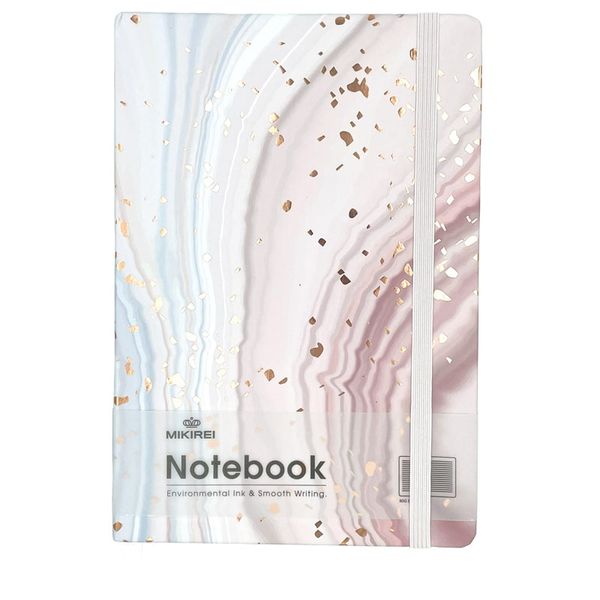 Mikirei A5 Hardcover Journal Pretty Purple Notebook-Journaling Supplies