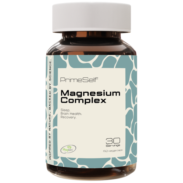 PrimeSelf Magnesium Complex - Sleep, Brain &amp; Recovery - 30 Servings