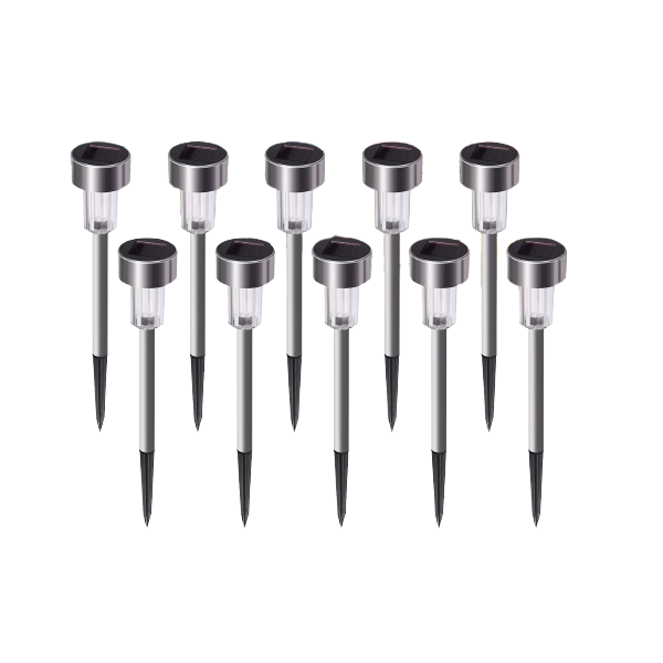 Solar Garden LED Light - Pack of 10