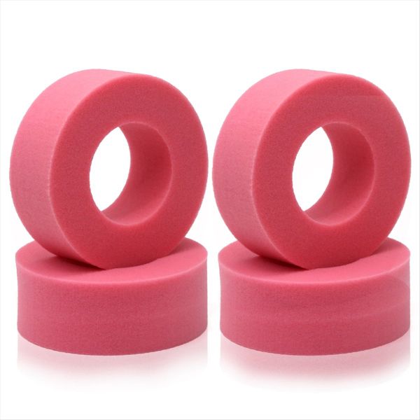 4Pcs Rc Dual Stage Softer Foam 100-110Mm Fit 1 9Inch Wheel Tires Blue