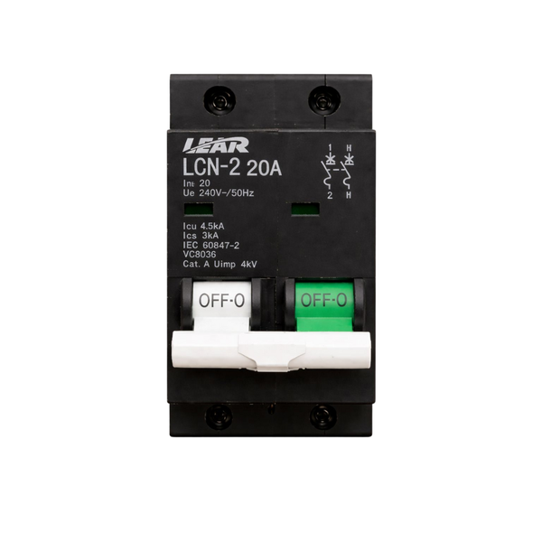 Lear 1P+N 20A