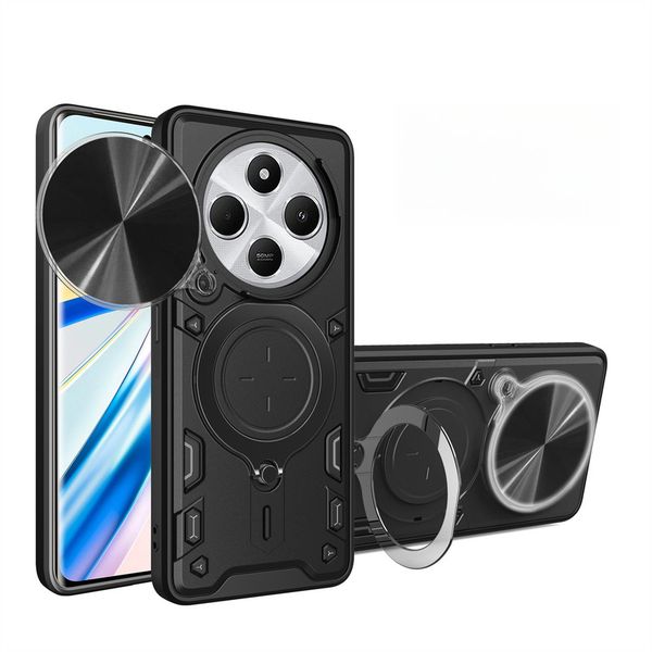 VIrelle Shockproof Protective case with Slide Camera Cover Compatible with Iphone 15 pro max