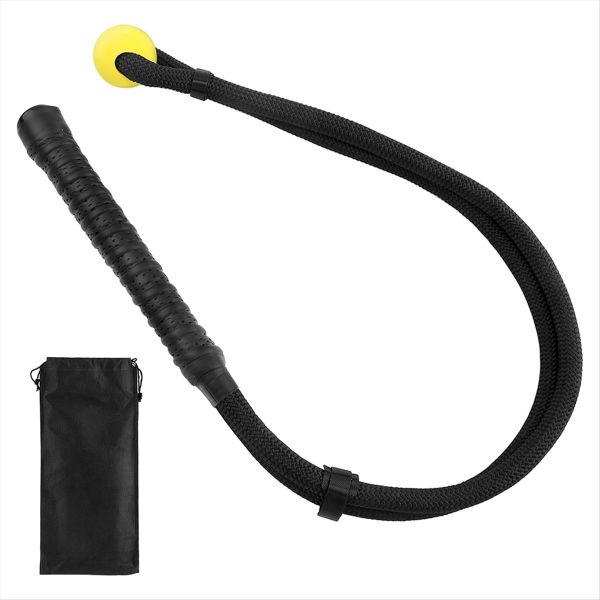 Golf Swing Training Aid Rope Trainer Equipment Improve Swing Speed
