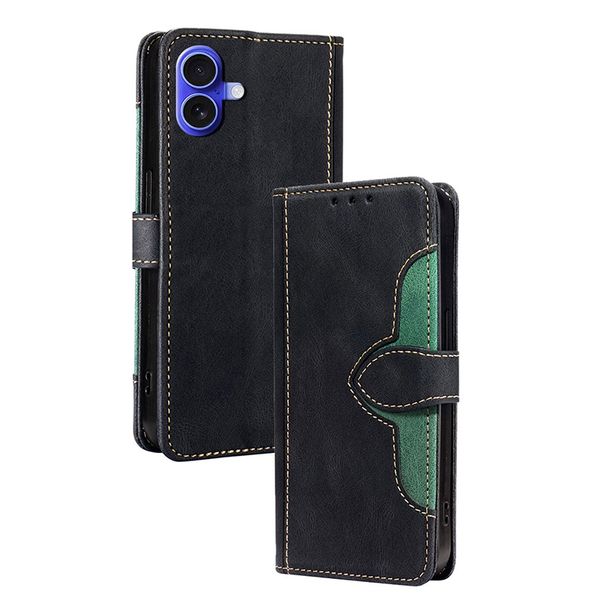 Retro PU Leather Flip Cover Protection Case Compatible With iPhone 14 Plus