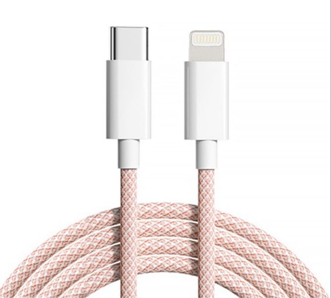 1M Braided Cable - Orang image