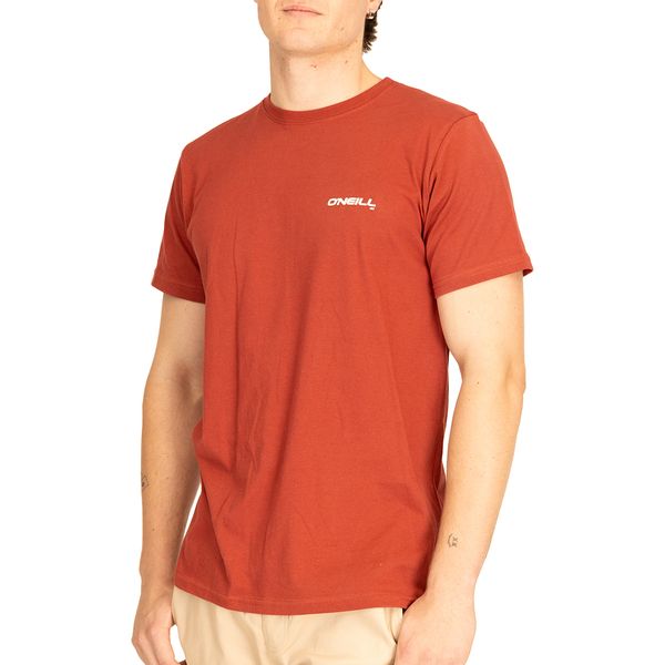 O'Neill Men's Ones Small Short Sleeve Tee - Scarlet