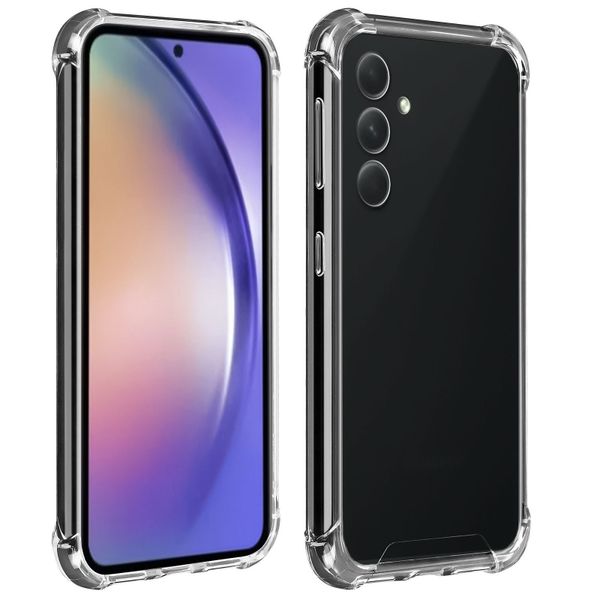 TPU Clear Case &amp; 9D Tempered Glass for Samsung Galaxy A14 5G Double Kit