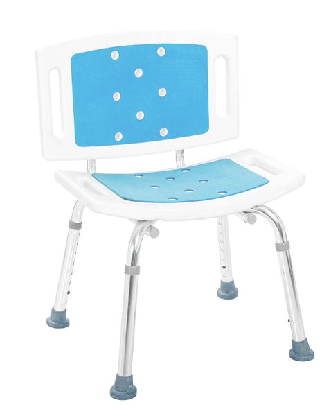Aluminum Adjust Height Folding Shower Chair