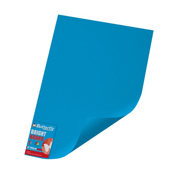Butterfly Board - A2 160gsm Bright Singles - Wrapped (Blue)