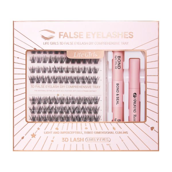 Fake Eyelash Box DIY Eyelash Hot Melt Hair Set