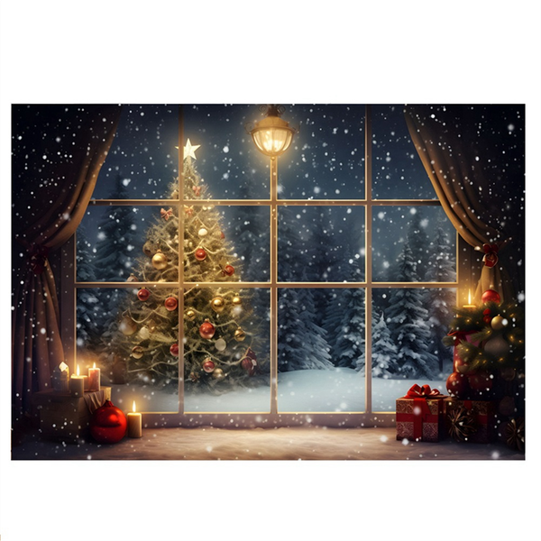 210x150Cm Christmas Background Cloth H