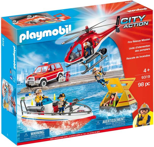 Playmobil Fire Rescue Mission 9319