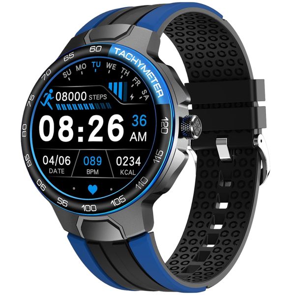 LIGE - IP68 Water Resistant Smartwatch With GPS Tracking - Orange &amp; Black