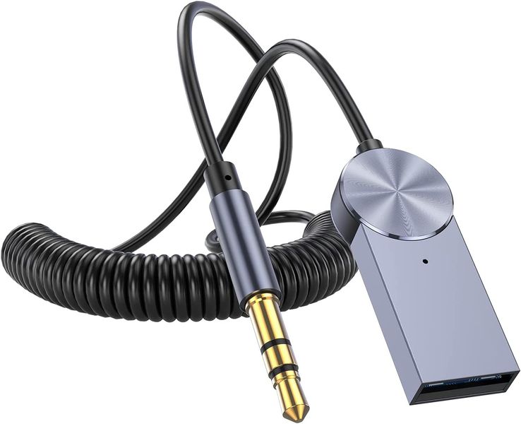 Bluetooth Receiver Adapter for Car, Music and Calls, 3.5mm YAU24