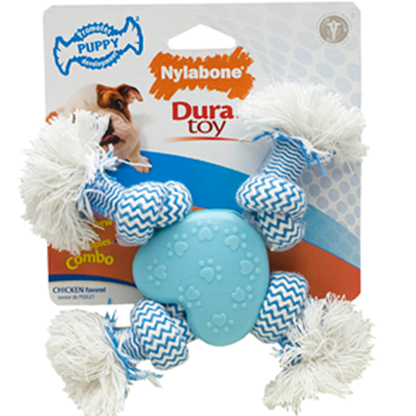 Nylabone PuppyChew Rope 'n Heart
