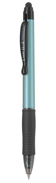Pilot: G2 Penstylus Black Ink - Light Blue Barrel