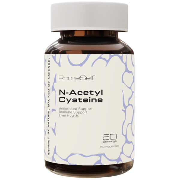 PrimeSelf NAC - Respiratory &amp; Detox Support - 60 Servings