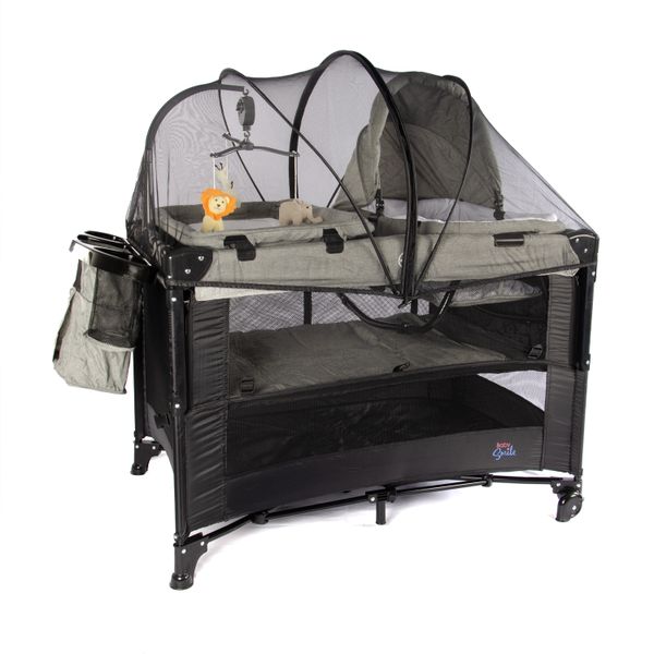 Belecoo 2 in 1 Cot/Co Sleeper Eleanor Deluxe Campcot