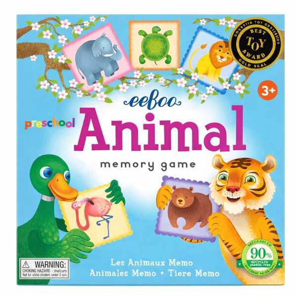 Animal Memory &amp; Matching Game - 10 Pair Matching Cards