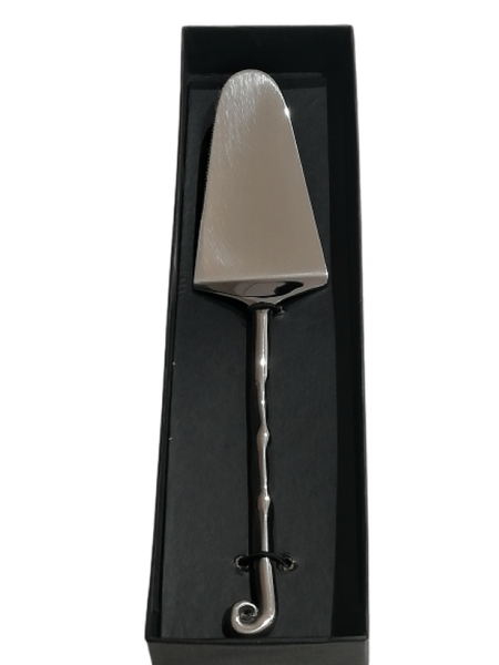 Cake Lifter 25cm Stainless Steel Curl Handle design