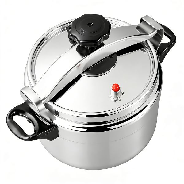 11L Heavy Duty Aluminum Pressure Cooker Alloy Quick Cooking Stovetop