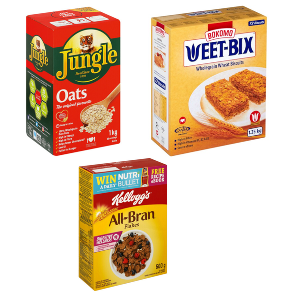 Oats, Weetbix &amp; All Bran Combo